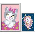 Peinture Au Numero CreArt Atelier. Numero d'Art. Loisir creatif. Coffret peinture par numeros. Des 7 ans. 25574. Ravensburger