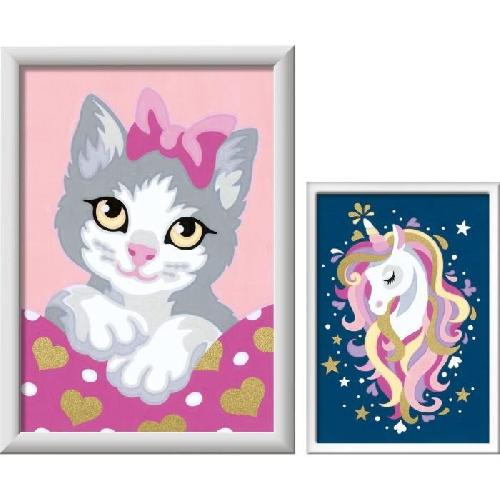 Peinture Au Numero CreArt Atelier. Numero d'Art. Loisir creatif. Coffret peinture par numeros. Des 7 ans. 25574. Ravensburger