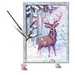 Peinture Au Numero CreArt Kids 18x24cm Cerf romantique. Kit de peinture par numeros Numero d'Art. Des 9 ans. 25831. Ravensburger