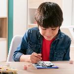 Peinture Au Numero CreArt Kids 18x24cm Doux bisous de Husky. Kit de peinture par numeros Numero d'Art. Des 7 ans. 25829. Ravensburger