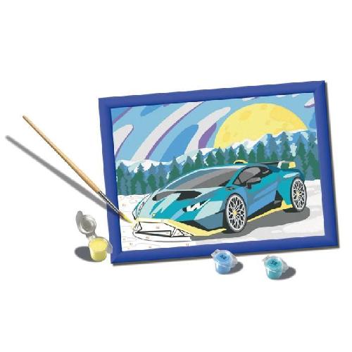 Peinture Au Numero CreArt Kids 18x24cm Lamborghini. Kit de peinture par numeros Numero d'Art. Des 7 ans. 25842. Ravensburger