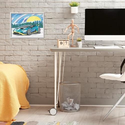 Peinture Au Numero CreArt Kids 18x24cm Lamborghini. Kit de peinture par numeros Numero d'Art. Des 7 ans. 25842. Ravensburger