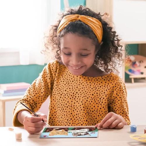 Peinture Au Numero CreArt Kids 18x24cm. Numero d'Art. Chatons et Chaussures. Kit de peinture par numeros Numero d'Art. Des 7 ans. 25528. Ravensburger