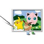 Peinture Au Numero CreArt Kids 18x24cm Pokemon. Kit de peinture par numeros Numero d'Art. Des 7 ans. 25839. Ravensburger