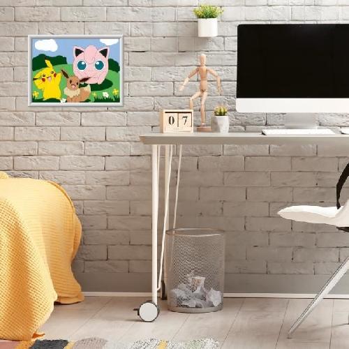 Peinture Au Numero CreArt Kids 18x24cm Pokemon. Kit de peinture par numeros Numero d'Art. Des 7 ans. 25839. Ravensburger