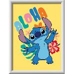 Peinture Au Numero CreArt Kids 18x24cm Stitch. Kit de peinture par numeros Numero d'Art. Des 7 ans. 25844. Ravensburger