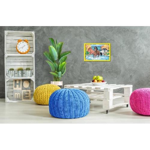 Peinture Au Numero CreArt Kids 31x21cm Horde de chevaux. Kit de peinture par numeros Numero d'Art. Des 9 ans. 25846. Ravensburger