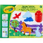 Creatif - CRAYOLA - Atelier de Peinture - Kit de dessin et peinture lavable! Des 4 ans