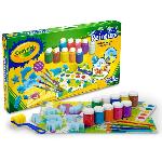 Creatif - CRAYOLA - Mon Coffret de Peinture - Peintures variees non tachantes! Des 4 ans