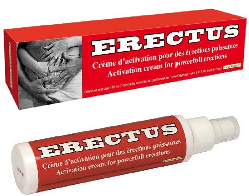 Creme activation compatible avec penis Erectus - 100 ml