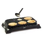 Crepiere DOMO Family Crepes - DO8709P - 6 personnes - Revetement Antiadhésif - 1000W