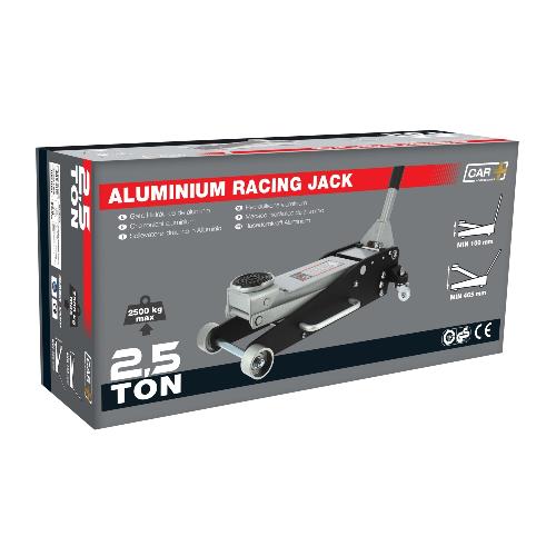 Cric Cric roulant aluminium 2.5T - Racing Jack