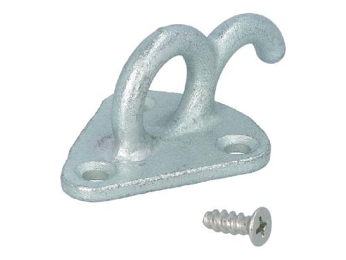 Petites Pieces Detachees De Remorque Crochets De Fixation Metal Avec ?illet X 4 Pour Remorque Carpoint