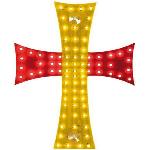 Croix lumineuse Espagne 24V 81 Leds