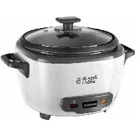 Cuiseur A Riz Electrique Cuiseur a riz - RUSSELL HOBBS - 27040-56 - 500 W - 2L - 200 programmes - 14 portions - Blanc