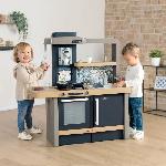 Jeu De Cuisine Creative - Jeu Culinaire Cuisine évolutive Tefal de Smoby - Pour enfants des 3 ans - Avec plinthes amovibles - 31 accessoires inclus