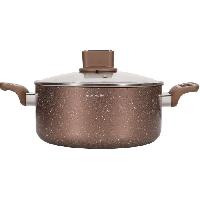 Cuisson Des Aliments Marmite - ARTHUR MARTIN - AM5531 - 28 cm avec couvercle en verre - Aluminium - Tous feux dont induction