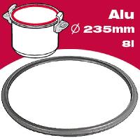 Cuisson Des Aliments SEB Joint autocuiseur aluminium 791946 8L Ø23.5cm gris