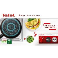 Cuisson Des Aliments TEFAL B5543002 Easy CooketClean Casserole 20 cm -2.8 L-. Antiadhesive. Thermo-Signal?. Tous feux sauf i