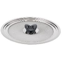 Cuisson Des Aliments TEFAL Couvercle anti-projection Ingenio - Inox - 24/30 cm