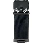 Poubelle - Corbeille - Support Sac CURVER Decobin Poubelle a pedale rectangulaire - 50 L - Noir carbone