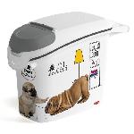 Distributeur D'aliment Curver PetLife boîte a croquettes pour chiens 6 kg 23 x 50 x 36 cm