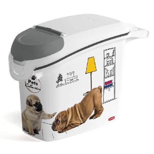 Distributeur D'aliment Curver PetLife boîte a croquettes pour chiens 6 kg 23 x 50 x 36 cm