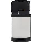 Poubelle - Corbeille - Support Sac Curver Poubelle duo a pedale Deco 28 L Argente 240638