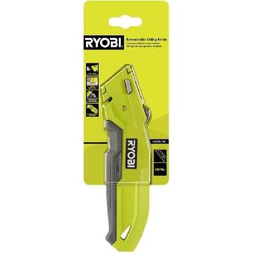 Cutter Cutter a lame retractable - RYOBI - Aluminium