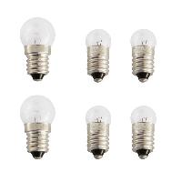 Cycles 6 Ampoules Halogene 6v 0.6wx4 - 2.4wx2 Velo Dresco