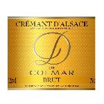 Petillant - Mousseux D de Colmar Cremant d'Alsace Blanc - 75 cl