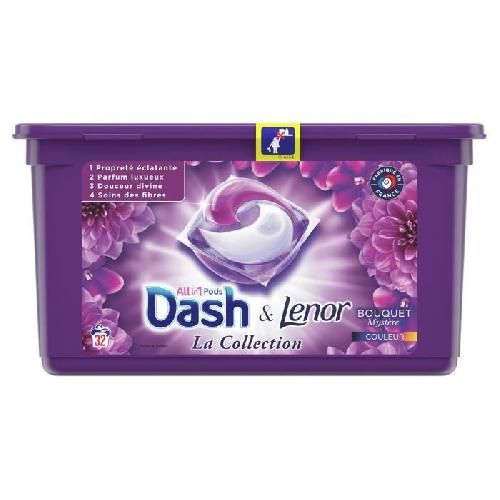 Lessive DASH Allin1 Pods Bouquet Mystere Lessive en capsules - 32 lavages