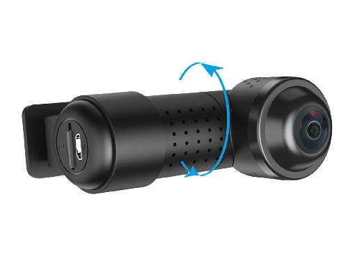 Boite Noire Video - Camera Embarquee Dash cam 360 Panoramique avec vision nocturne + enregistrement