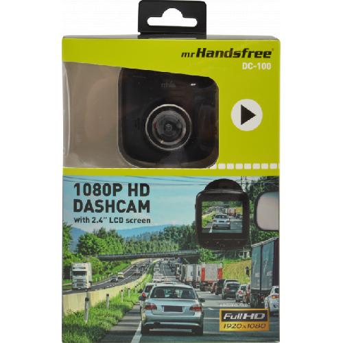 Boite Noire Video - Camera Embarquee Dashcam 12-24V Full HD Avec Ecran 2.4p - Mr-Handsfree