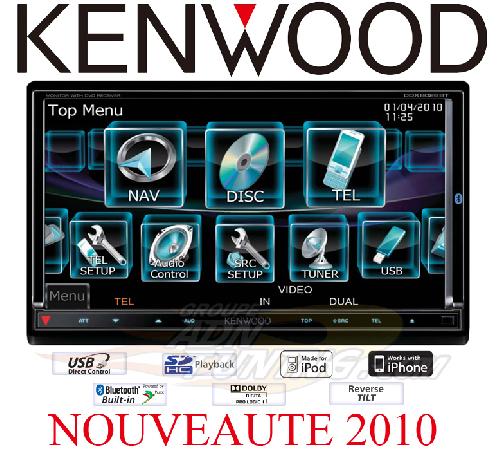 DDX8026BT - Autoradio 2Din DVD/DIVX/WMA/MP3/AAC - SD/USB/iPhone - Bluetooth - Ecran Tactile 7p