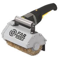 Decapeur Grand Rénovateur Extérieur FARTOOLS REX 200 - Spécial Grandes Surfaces - 1800W - Gris et Noir