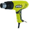 Decapeur RYOBI - Decapeur thermique 2 000 W - 2 temperatures 400 - 600oC - 2 positions de debit d'air - Livre avec 2 buses - EHG2000