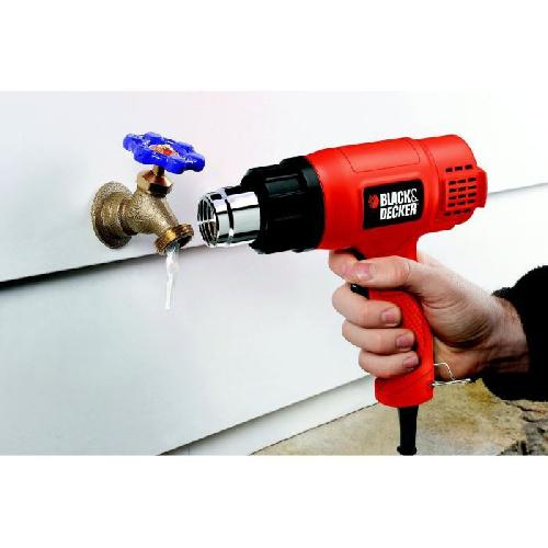 Decapeur Decapeur Thermique BLACK+DECKER - Poignee pistolet 1750W 570 a 740L-min -Livre avec 1 Grattoir-