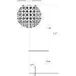 Decoration Lumineuse Décoration métal a énergie solaire - Design rétro - GALIX - 1 LED blanche - 8 heures d'éclairage - 10 Lumens
