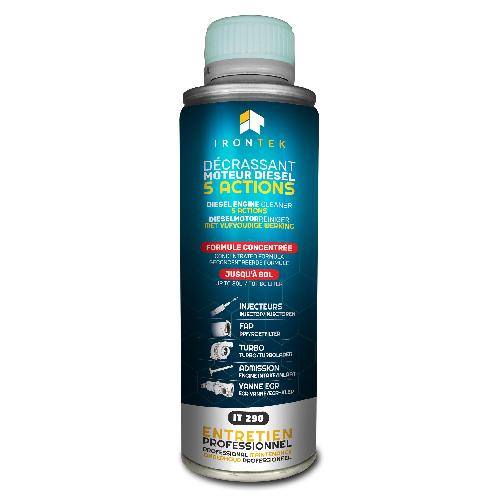 Additif Performance - Entretien - Nettoyage - Anti-fumee Decrassant Moteur Diesel 5 En 1 -375Ml-
