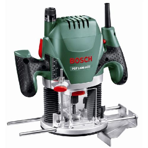 Defonceuse - Affleureuse Défonceuse Bosch - POF 1400 ACE (1400W. livrée avec set d'accessoires)