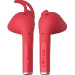 Casque - Ecouteur - Oreillette DEFUNC D4223 TRUE PLUS - Ecouteur True Wireless - Red