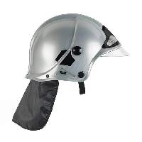 Deguisement - Spectacle Casque de pompier gris avec visiere escamotable et protege nuque - KLEIN - 8902