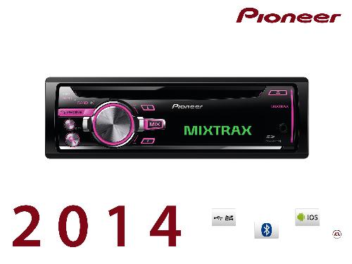 DEH-X8600BT - Autoradio CD/CD-R MP3/WMA/AAC - iPhone/iPod/Android - USB/SD - Bluetooth - 3RCA - 4x50W - 2014