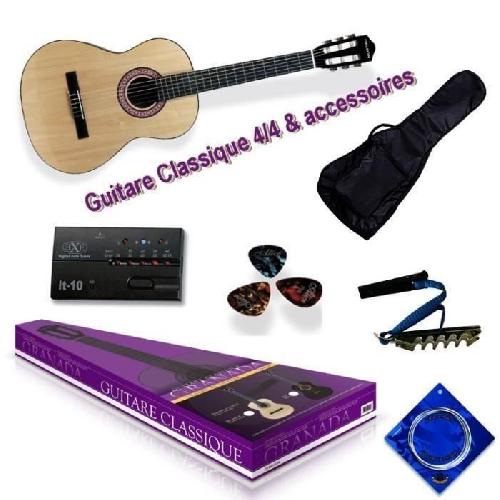 DELSON Pack Guitare Classique Gradana naturel + accessoire
