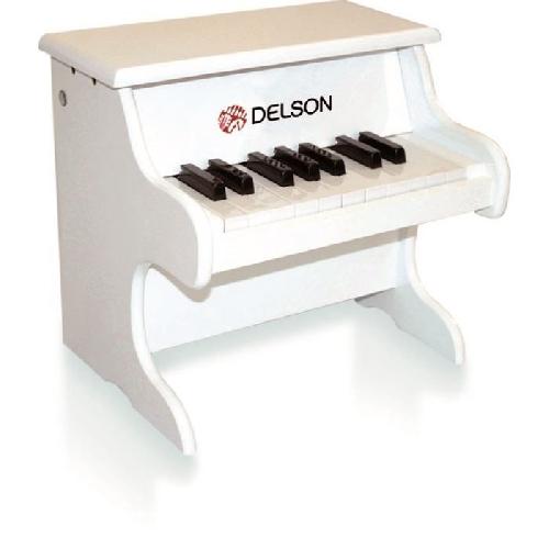 DELSON Piano bebe blanc 18 touches