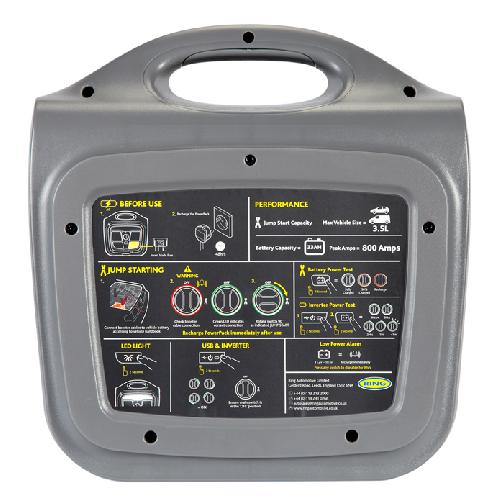Booster De Batterie - Station De Demarrage Demarreur rapide 12v 33Ah+station charge+convertiss 300w + USB 2.1A +LED