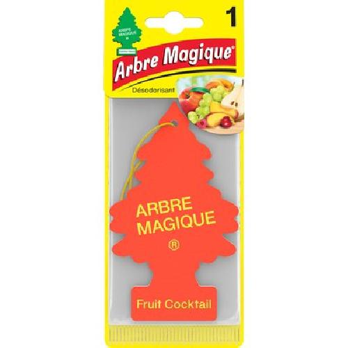 Desodorisant Auto - Parfum Auto Desodorisant Arbre Magique Senteur Cocktail De Fruits