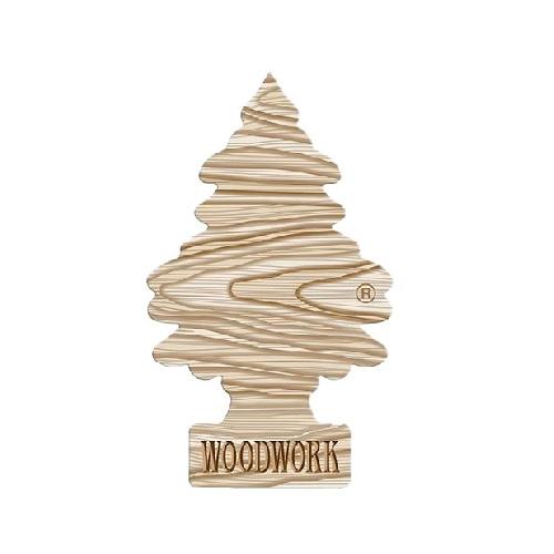 Desodorisant Auto - Parfum Auto Desodorisant Arbre Magique Woodwork x12