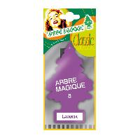 Desodorisant Auto - Parfum Auto 1 Desodorisant Arbre Magique -Lavande-